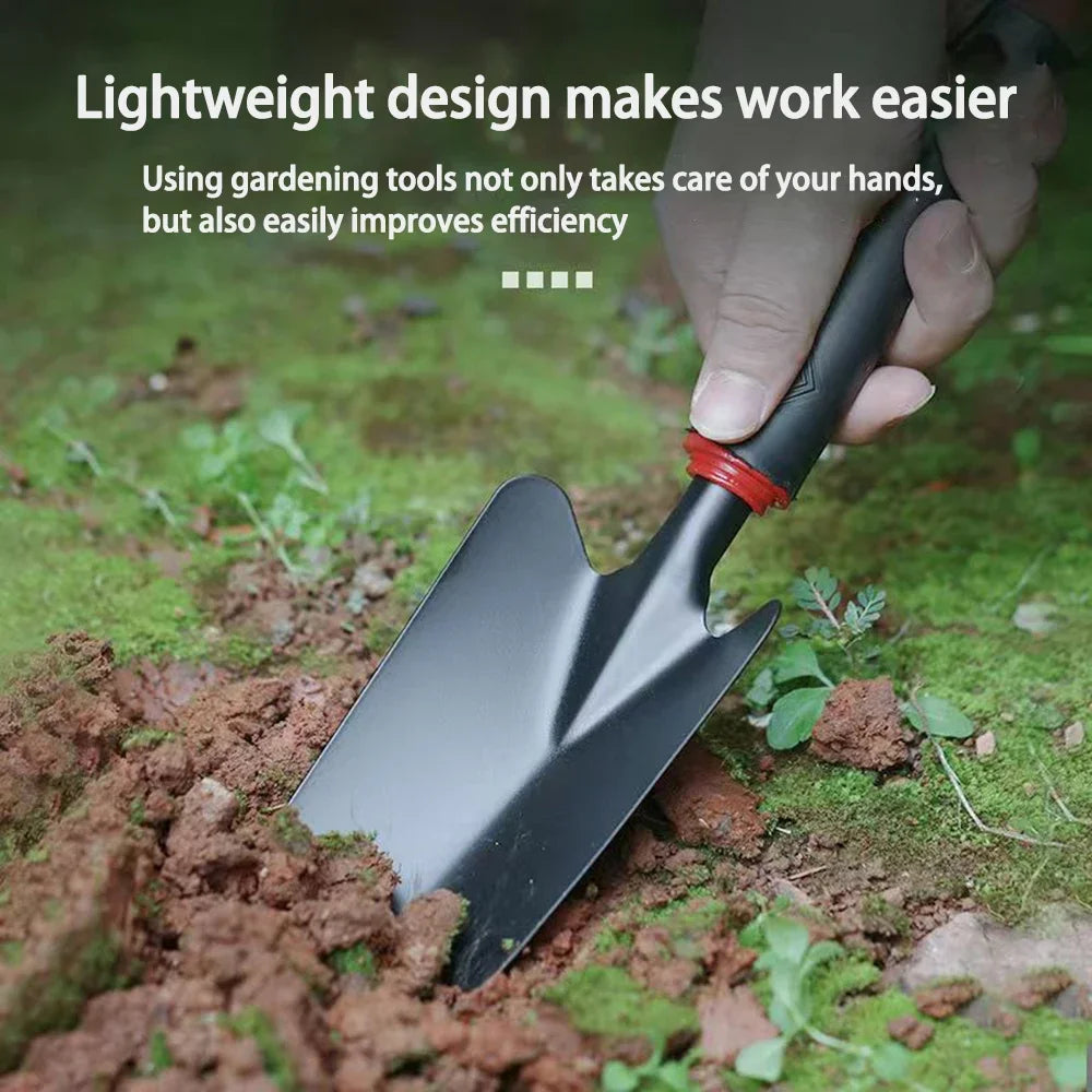 4PCS Gardening Shovel Set – Small Hand Tools for Vegetable Planting & Garden Soil Digging, Durable Gardening Tool Kit