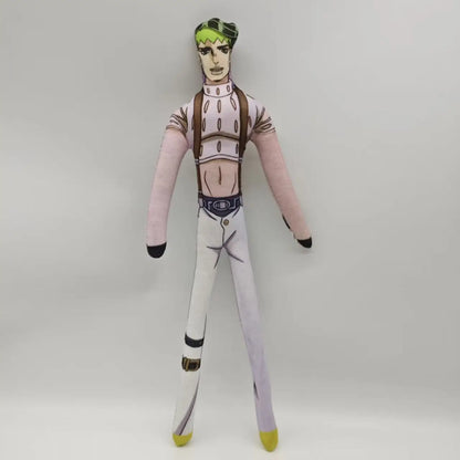 28cm JoJo's Bizarre Adventure Plush Doll - Jotaro, Joseph, Gyro & Johnny Anime Collectible Cosplay Gift