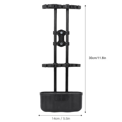 Portable 5-Arrow Quiver – Buckle-Type Bow Holder Box for Outdoor Archery Equipment