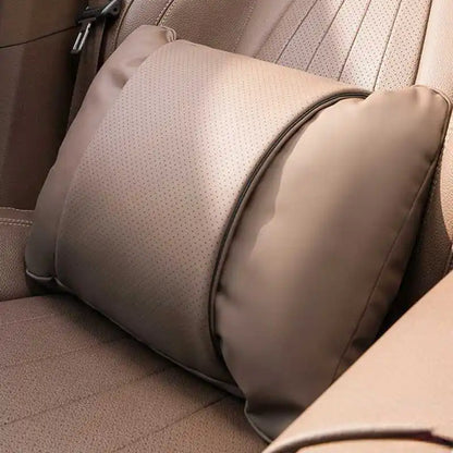 Universal 3D Car Seat Headrest Neck Pillow – Soft Fluffy Travel Neck Support Cushion Car Interior Accessory