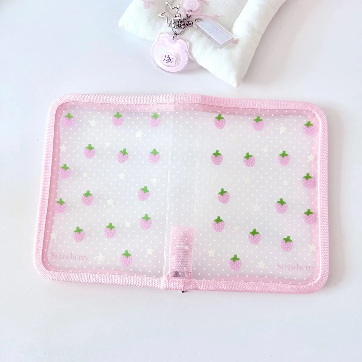 A6 Stationery Storage Folder - Zipper Document Pouch for School & Office Supplies