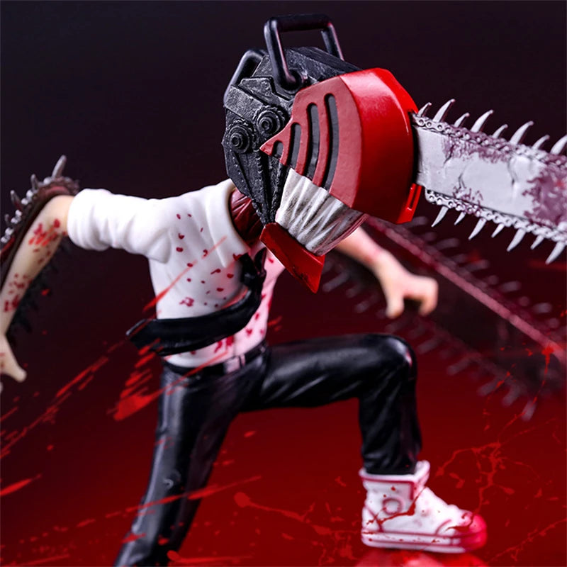 17cm Chainsaw Man Denji Figure – PVC Anime Action Figurine, Collectible Model, Desktop Decoration, Gift for Adults & Kids