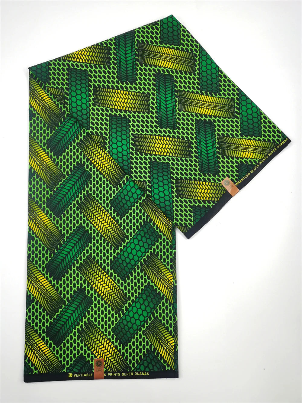 African Ankara Wax Print Fabric - 100% Cotton Nigerian Designer Pagne for Sewing & DIY Party Dresses