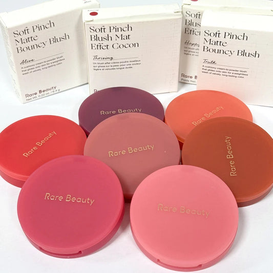 Rare Beauty Cream Blush - Matte Lasting Cushion Texture Cream-to-Powder Natural Makeup Blush