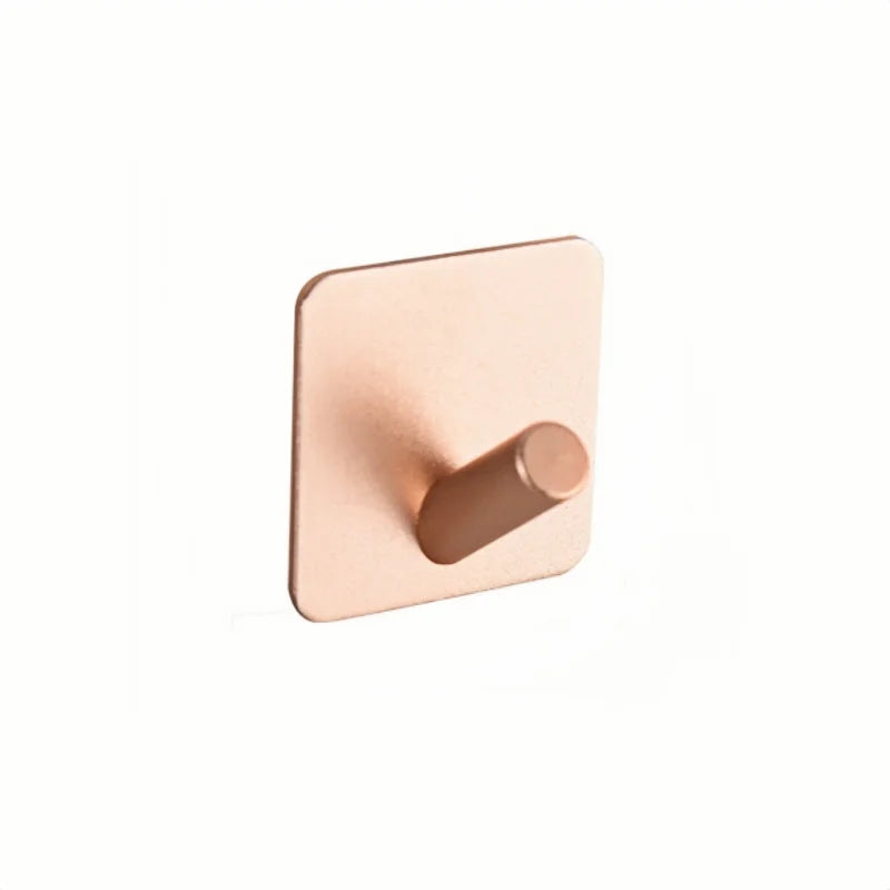 Self-Adhesive Wall Hooks – Multi-Purpose Towel, Coat, Robe, Key, and Bag Hangers for Bathroom, Kitchen, and Home Organization