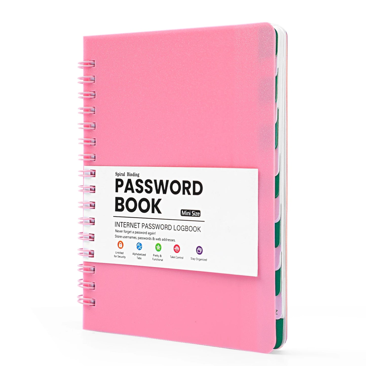 Mini A6 Password Book Notebook – Pocket-Sized Organizer, Diary & Logbook for Office, School & Personal Use