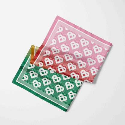 70x70cm Chiffon Square Scarf - 2025 Printed Foulard Neck & Hair Fashion Accessory for Women