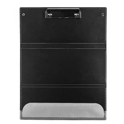 Nurse Folding Clipboard – Portable Black 9.48in Clipboard for Doctors, Nurses & Nursing Students, Office Supplies