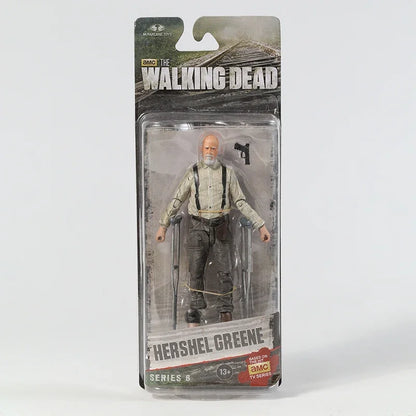 The Walking Dead Action Figure Collection - Abraham Ford Rick Grimes Michonne Governor PVC Model Doll Toys