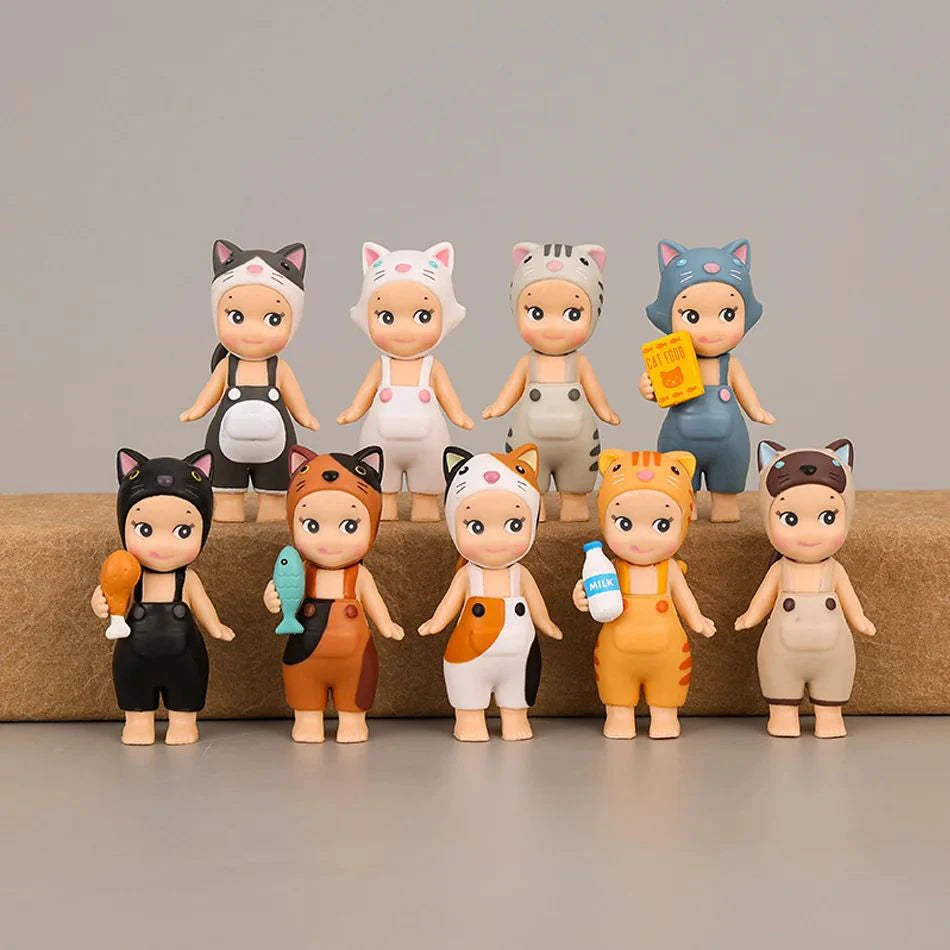Anime Cat Life Figure - Instant Noodle Scene PVC Collectible Ornament and Desk Decor Gift