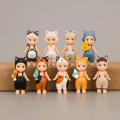 Anime Cat Life Figure - Instant Noodle Scene PVC Collectible Ornament and Desk Decor Gift