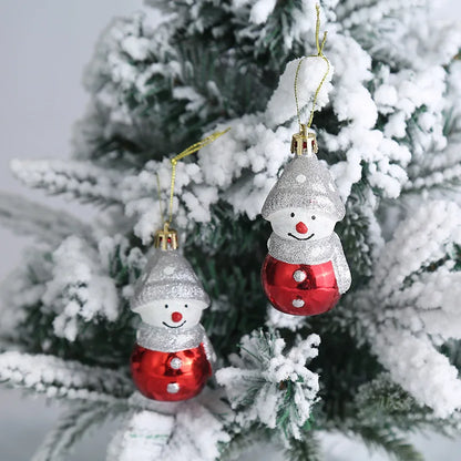 Christmas Tree Hanging Ornament – Red & White Candy Cane Pendant for Xmas, Home Decor & New Year 2024