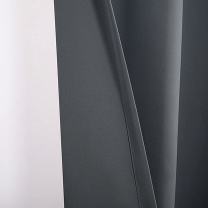 Extra Large Blackout Windproof Outdoor Curtains - Waterproof Patio Thermal Drapes with Eyelets & Grommets - Ideal for Garden Privacy