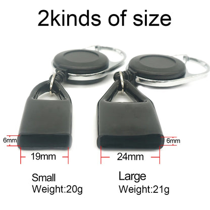 Silicone Lighter Protective Cover with Retractable Keychain - Regular Size Lighter Holder Sleeve Clip for Smoking Accessories - 1 Piece