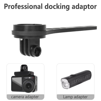 14g Carbon Fiber Bike Computer Mount - Lightweight Multifunctional Road Bike Light and GoPro Holder