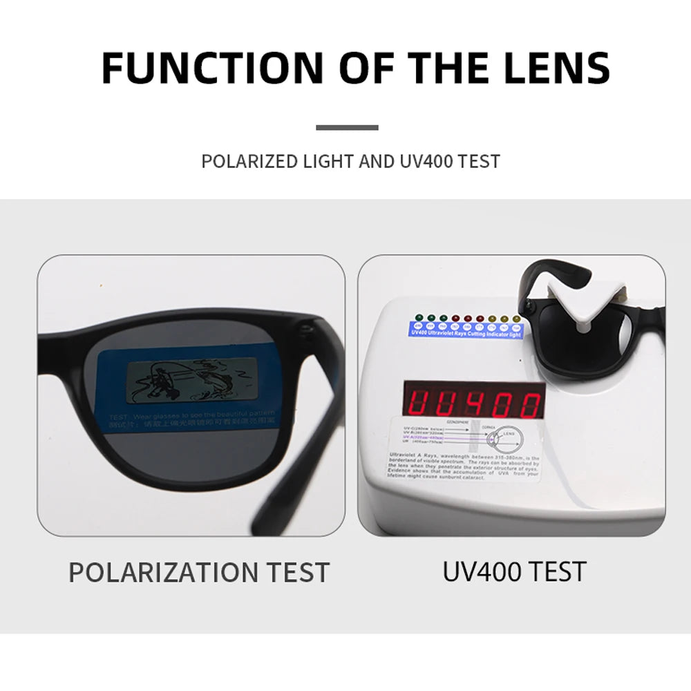 Polarized Fishing & Driving Sunglasses – UV400 Protection Eyewear for Men & Women, Classic Hiking & Outdoor Sun Glasses for Sports Use