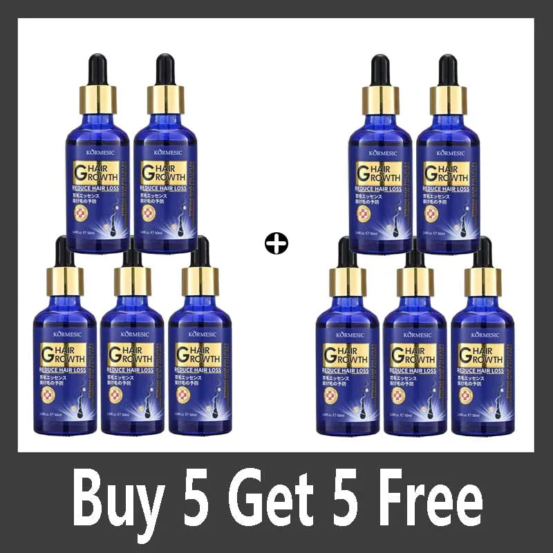 Hair Growth Serum Oil – Anti Hair Loss Treatment for Regrowth, Scalp Repair, Moisturizing & Nourishing Hair Care Solution