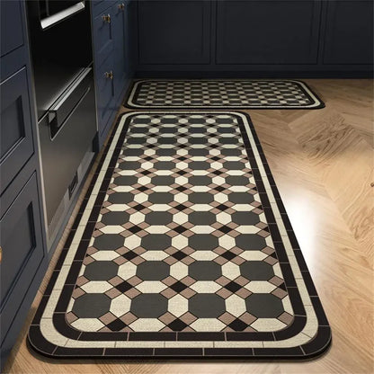 Non-Slip Kitchen & Living Room Floor Rug – Long Area Mat for Entrance, Home Decor