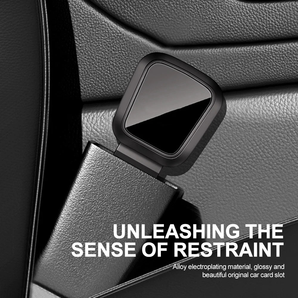 2PCS Car Seat Belt Clip Extender – Universal Safety Seatbelt Buckle Plug Adapter Insert Socket Extension for Cars
