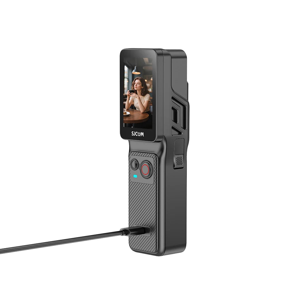 SJCAM C400 Action Camera Combo 4K Sport DV – Dual Touch Screen Vlog Camera with 7H Battery & Accessory Kit