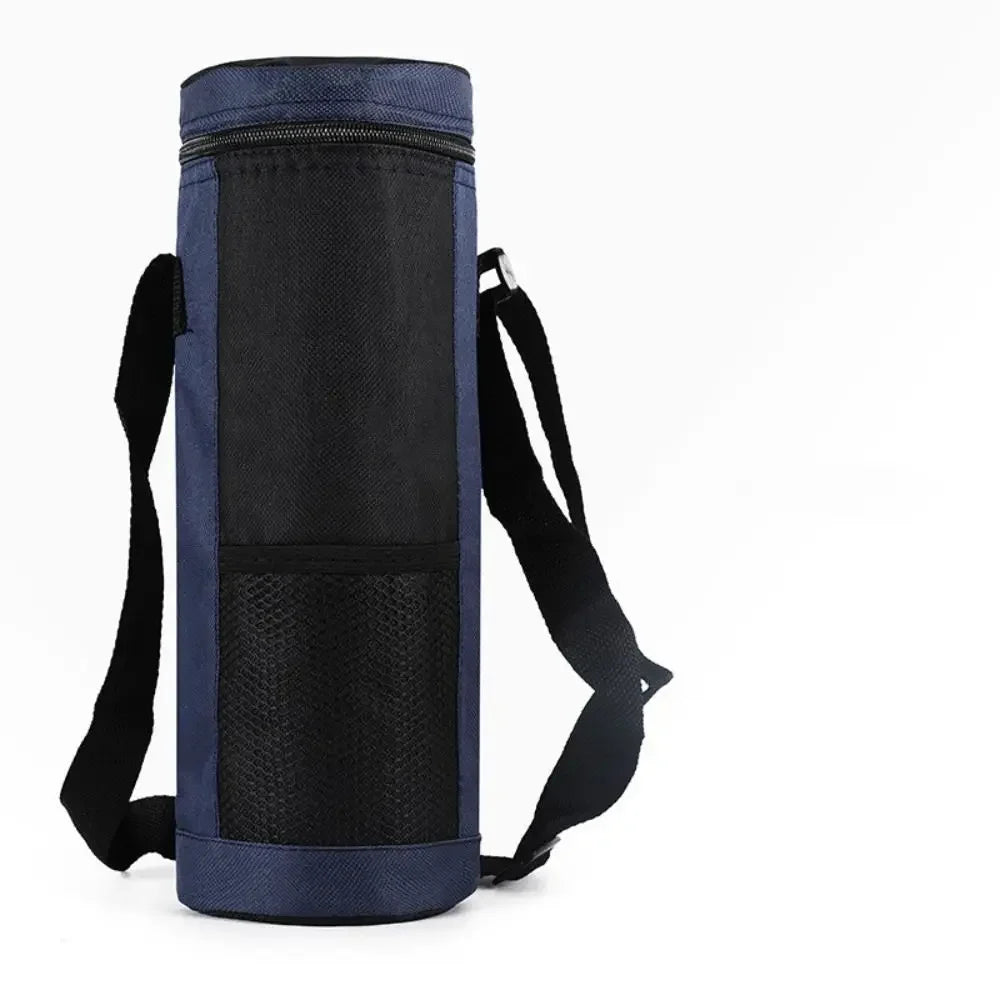 Universal Water Bottle Cooler Bag - Insulated High Capacity Pouch for Outdoor Travel, Camping & Hiking