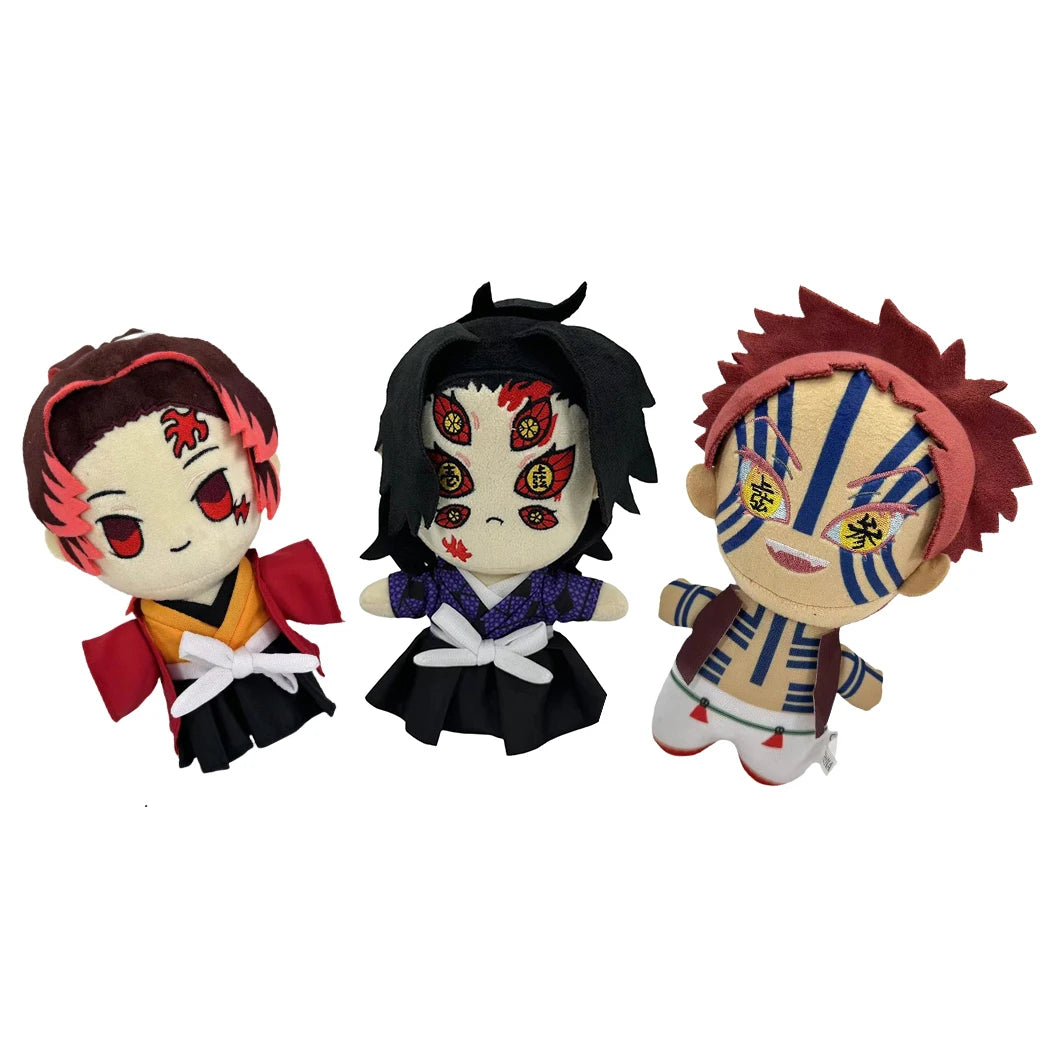 Demon Slayer 20cm Plush Toy – Anime Character Stuffed Doll for Kids Birthday & Christmas Gift
