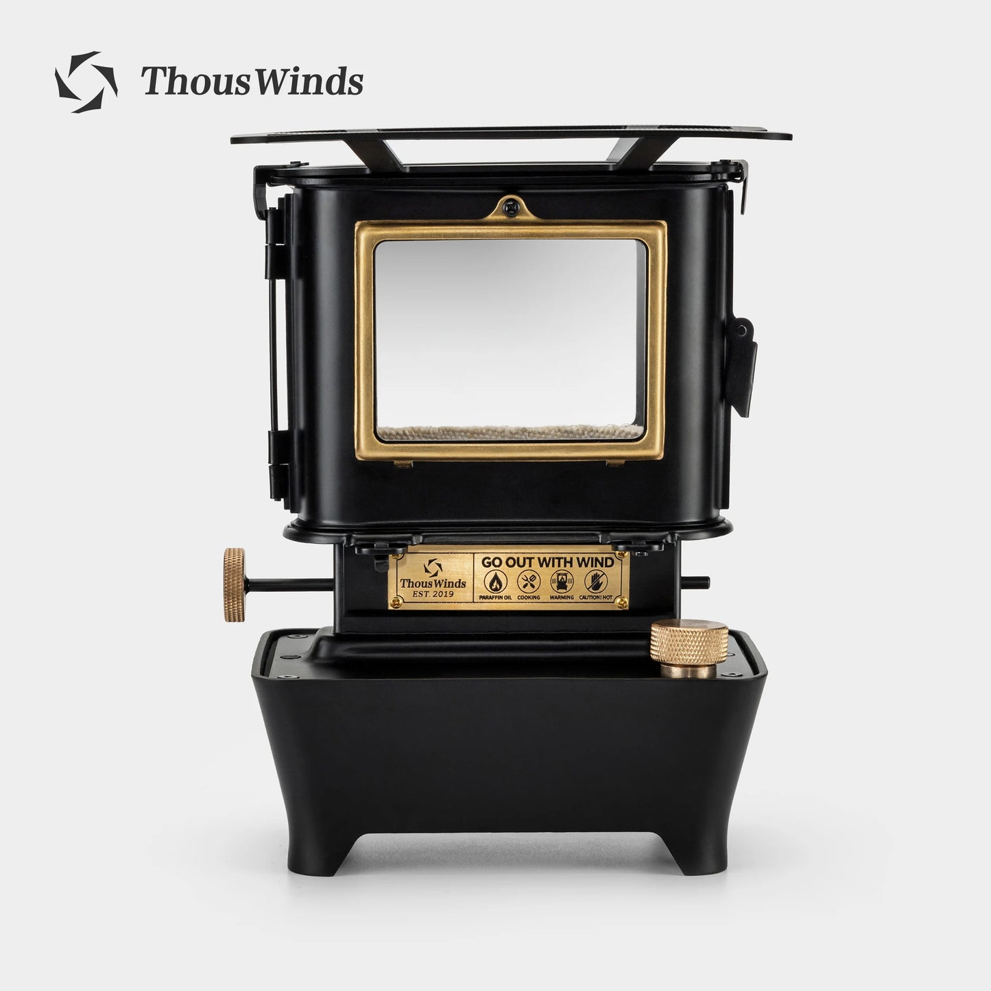 Thous Winds Firedance Oil Lamp Stove - Portable Outdoor Camping Lantern - Retro Lights for Picnic, Backpacking, Camping Supplies