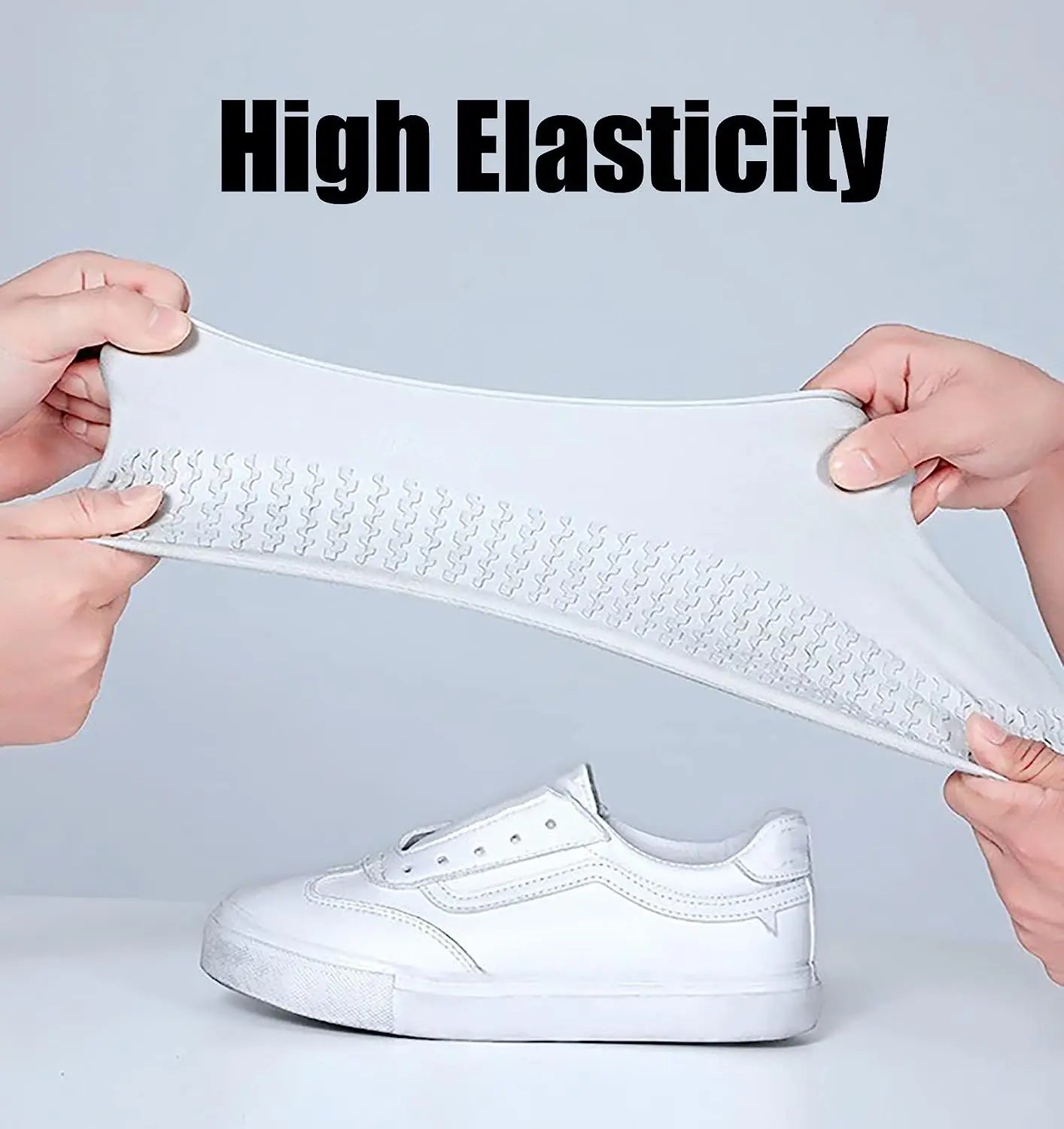Reusable Waterproof Rain Shoe Covers – Non slip Silicone & Latex Outdoor Walking Shoe Protection