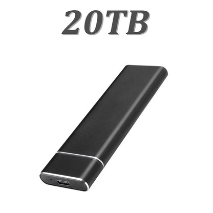 High-Speed Portable SSD – 2TB/4TB External Solid State Drive, Large Capacity Fast Data Storage USB Efficient Backup Hard Drive