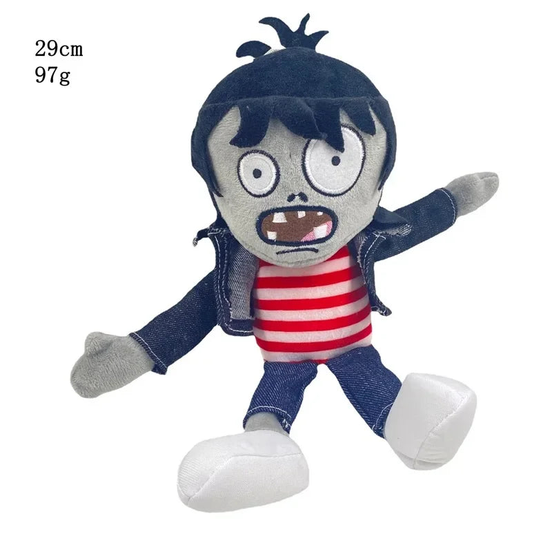 30cm Plants vs. Zombies Plush Toys - Soft Gargantuar, Zombie, and Pirate Zombie Stuffed Dolls for Kids and Fans