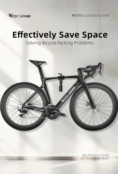 WEST BIKING Foldable Bike Repair & Display Stand – Multipurpose Wall/Floor Rack for Bicycle Storage & Maintenance