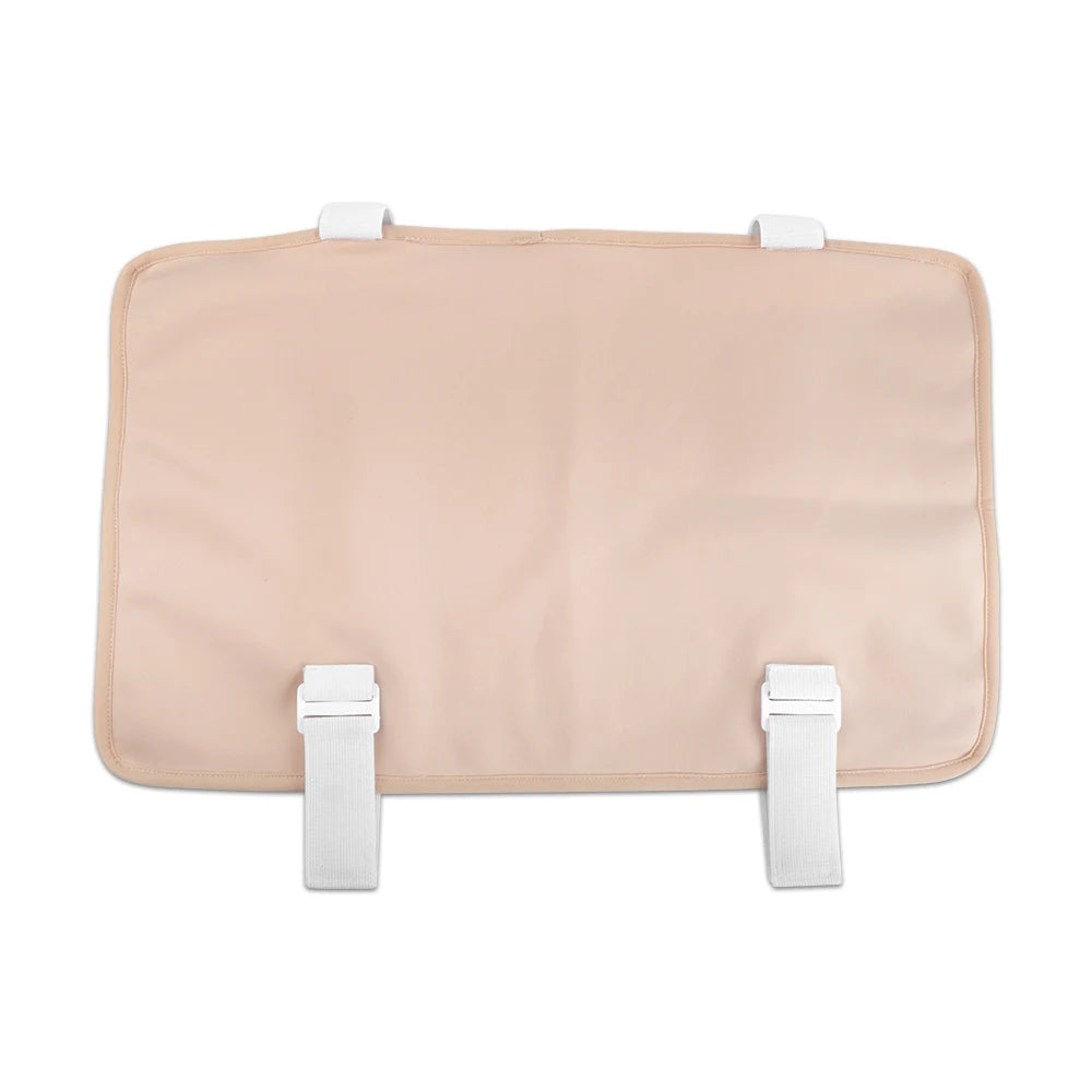 Reusable Castor Oil Pack Wrap – Organic Cotton Compress with Adjustable Elastic Strap for Body Therapy & Wellness Use