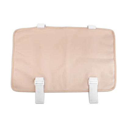 Reusable Castor Oil Pack Wrap – Organic Cotton Compress with Adjustable Elastic Strap for Body Therapy & Wellness Use