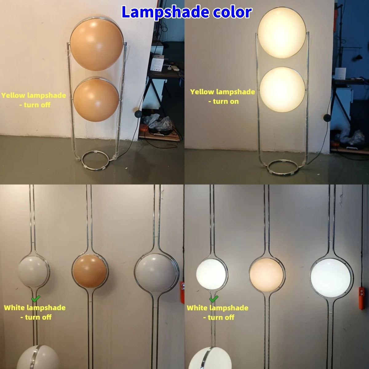Nordic Designer LED Floor Lamp - Chrome Metal Acrylic Ball Light for Living Room & Hotel Decor