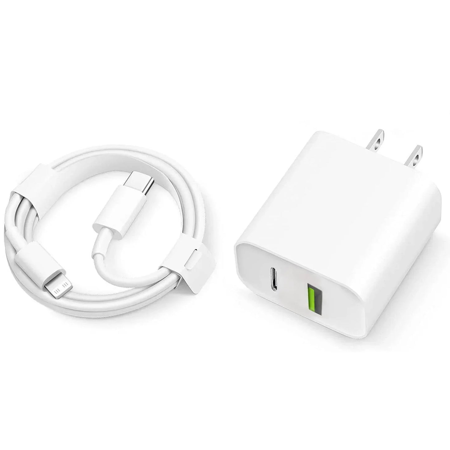 20W USB-C Fast Charger for iPhone 14 13 12 11 Pro Max Mini X XR XS – Fast Charging Cable & Accessories