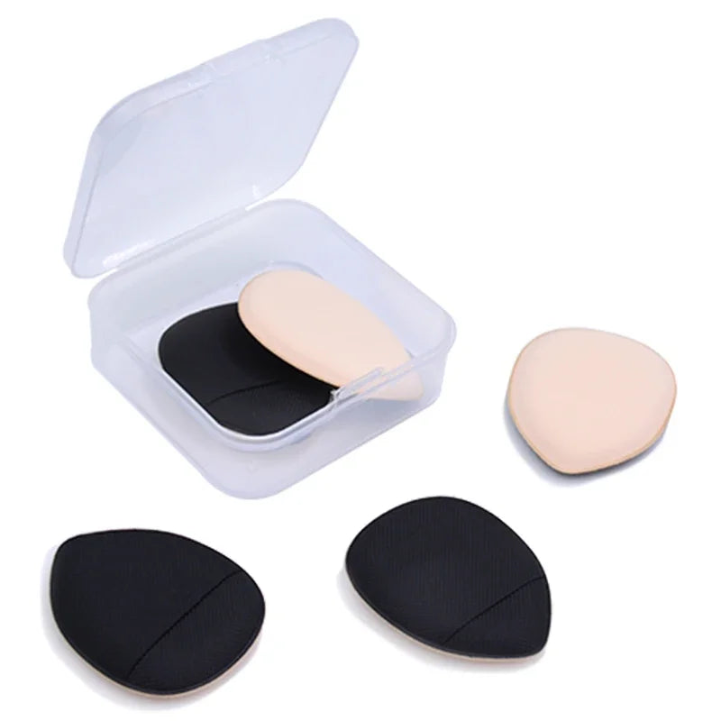 5/10PCS Mini Finger Puff Sponges – Small Air Cushion Makeup Applicators for Foundation & BB Cream