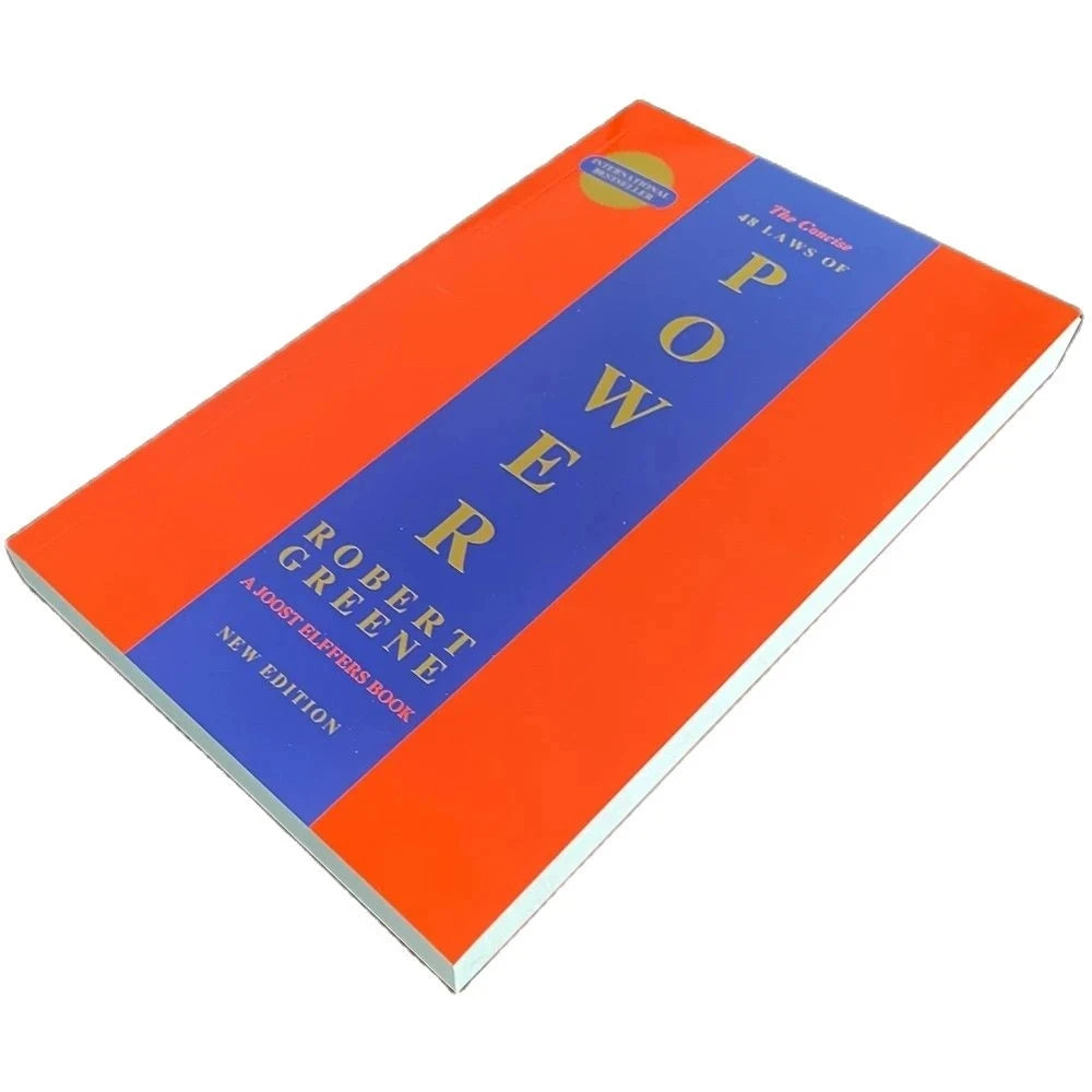 The Concise 48 Laws of Power by Robert Greene – Political Leadership, Philosophy & Motivation Book for Adults