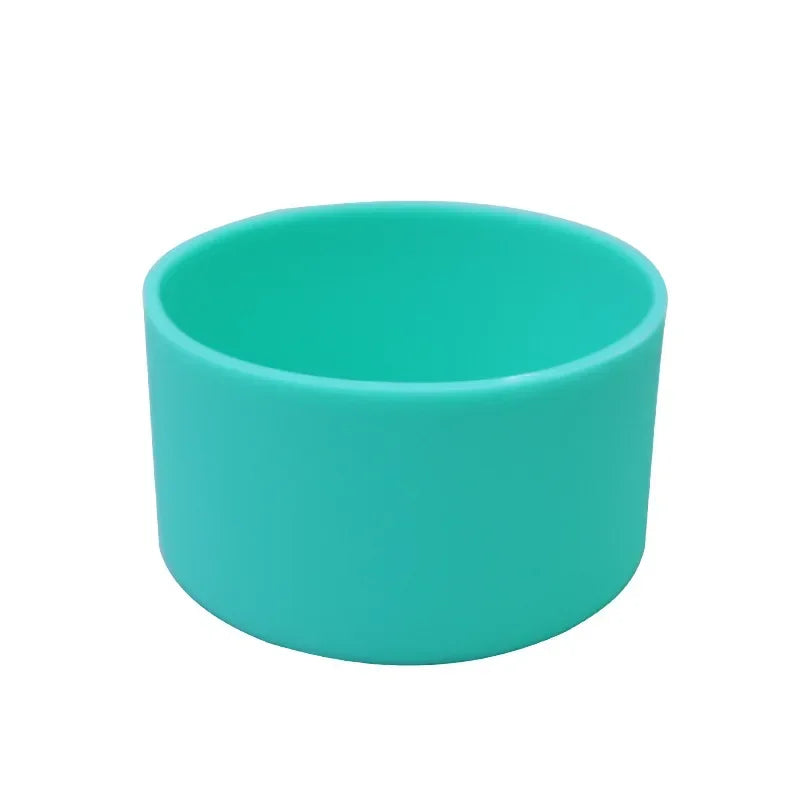 Universal 7.5cm Silicone Cup Sleeve – Soft Food-Grade Bottom Cover for Stanley 40oz, 30oz, 20oz Water Bottles