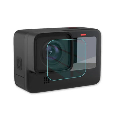 1-9PCS HD Tempered Glass Screen Protector Set – Front & Back Lens Protective Film for GoPro Hero 9-13 Black Cameras