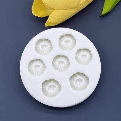 Flower Daisy Silicone Mold — Sugarcraft, Fondant & Cupcake Baking Tool for Cake Decoration