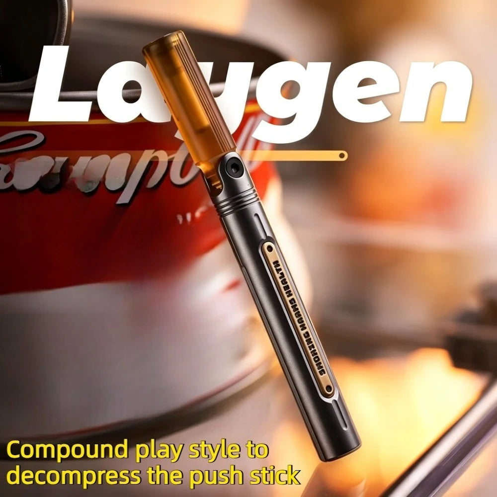 CHENYU EDC Laygen Mechanical Stress Relief Toy - Stainless Steel Fingertip Push Rod, Ultra-Dense Current Track Design