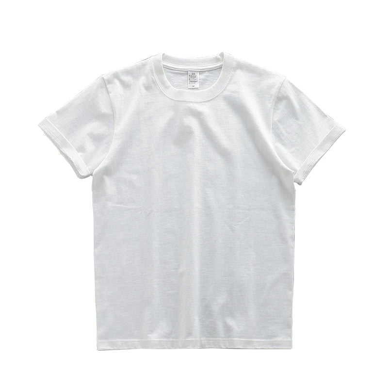 Dukeen Heavyweight Cotton T-Shirt - 280gsm Oversized Short Sleeve Casual Tee for Men Summer Streetwear