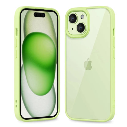 Transparent Shockproof Silicone Phone Case - Color Back Protective Cover for iPhone 16, 15, 14, 13, 12, 11 Pro Max & More