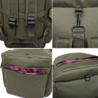 100L Large Travel & Camping Backpack — Men’s Outdoor Hiking, Trekking, Tactical Duffel & Weekend Carry-On Luggage