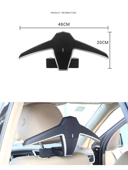 Multifunctional Car Seat Hook Hanger: High-Quality Headrest Coat Hanger for Clothes - Bear Load 20kg Capacity