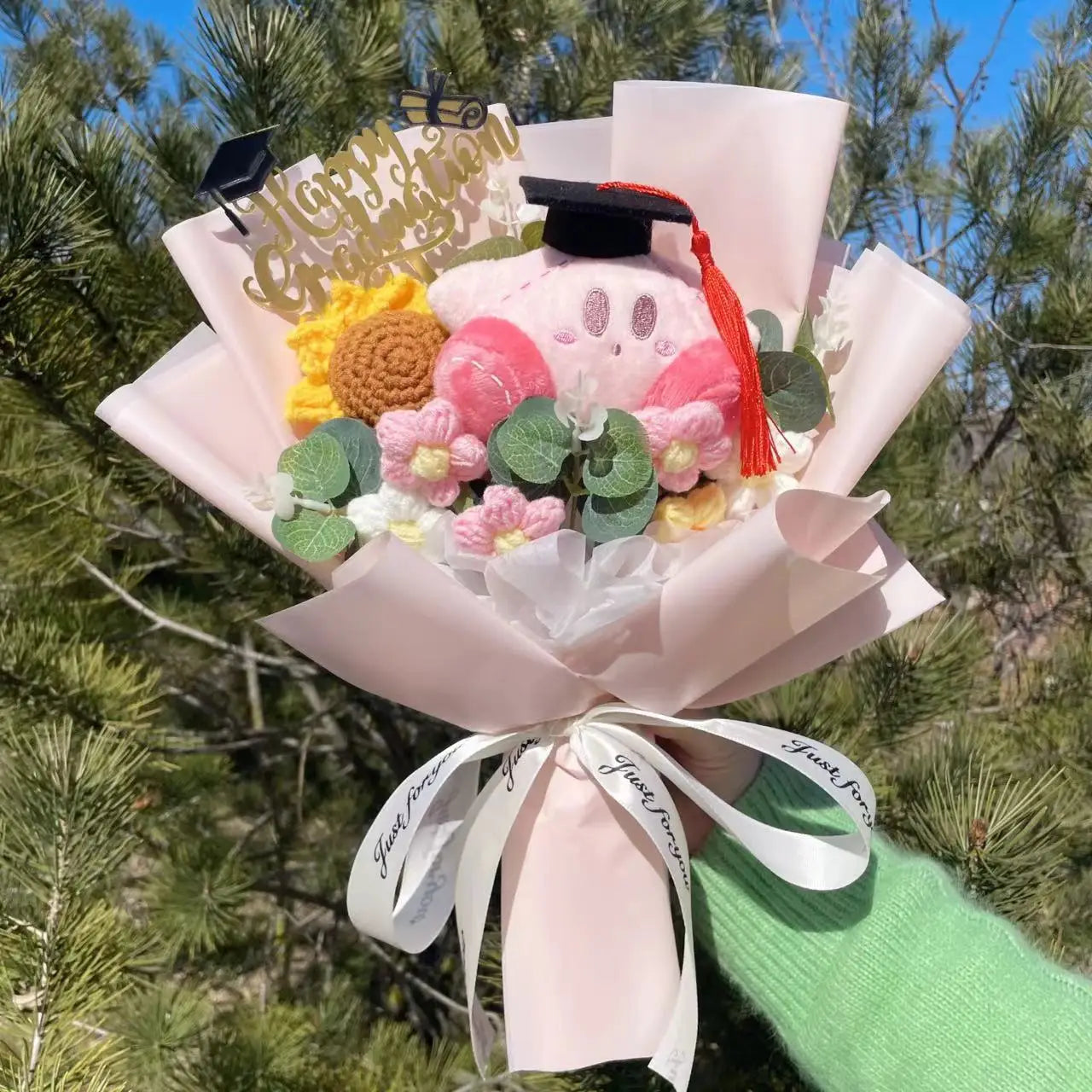 Anime Series Plush Toy Bouquet — Children’s Day, Birthday, Valentine’s & Graduation Gifts