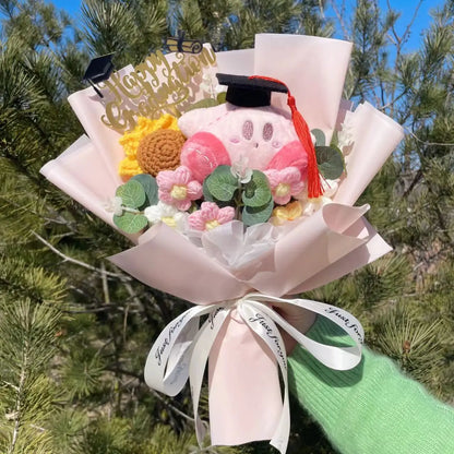 Anime Series Plush Toy Bouquet — Children’s Day, Birthday, Valentine’s & Graduation Gifts