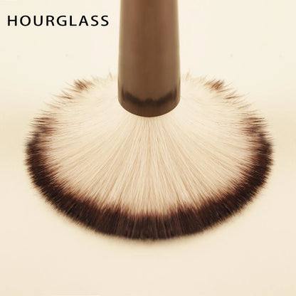 Hourglass Retractable Makeup Brush Set – Professional Eyeshadow, Foundation, Concealer, Powder, Bronzer, Blusher & Eyeliner Brushes