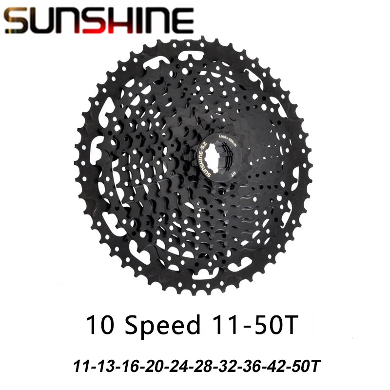 LTWOO A7 1x10S Groupset – 10-Speed Shifter & Derailleur with SUNSHINE Cassette 36T-50T & VXM Chain for MTB