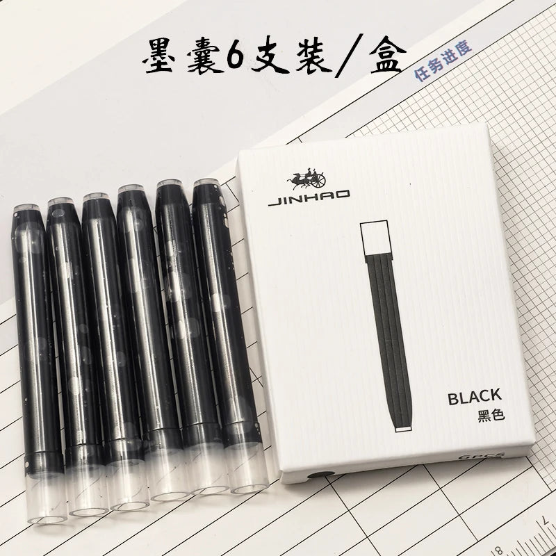 Jinhao 10 Limited Edition Gradient Fountain Pen — Retractable Press, EF/F Nib with Ink Converter, Writing Gift Pen